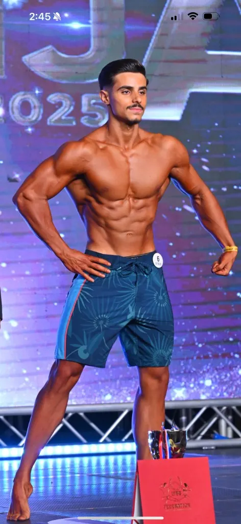 VALGRIND co-founder on the IFBB competition stage